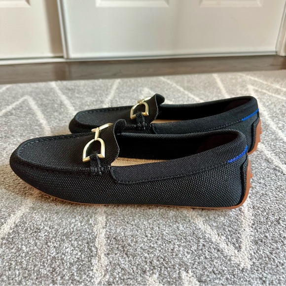 Rothy’s Black The Double Bit Driver Loafer - Picture 4 of 8